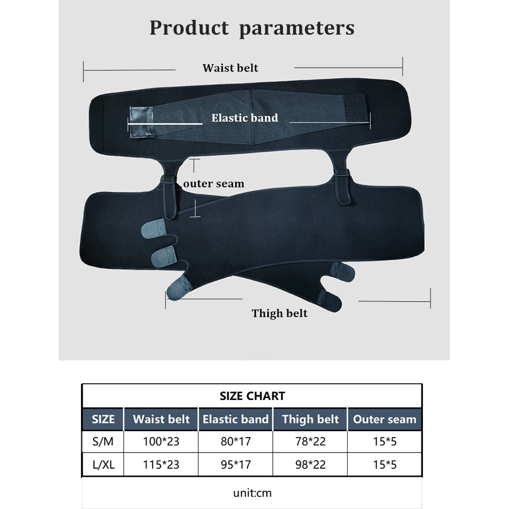 Postpartum Weight Lose Waist Trainer for Women 3-in-1 Powerful Pressure Waist and Thigh Trimmer for Pregnant Women Butt Lifter