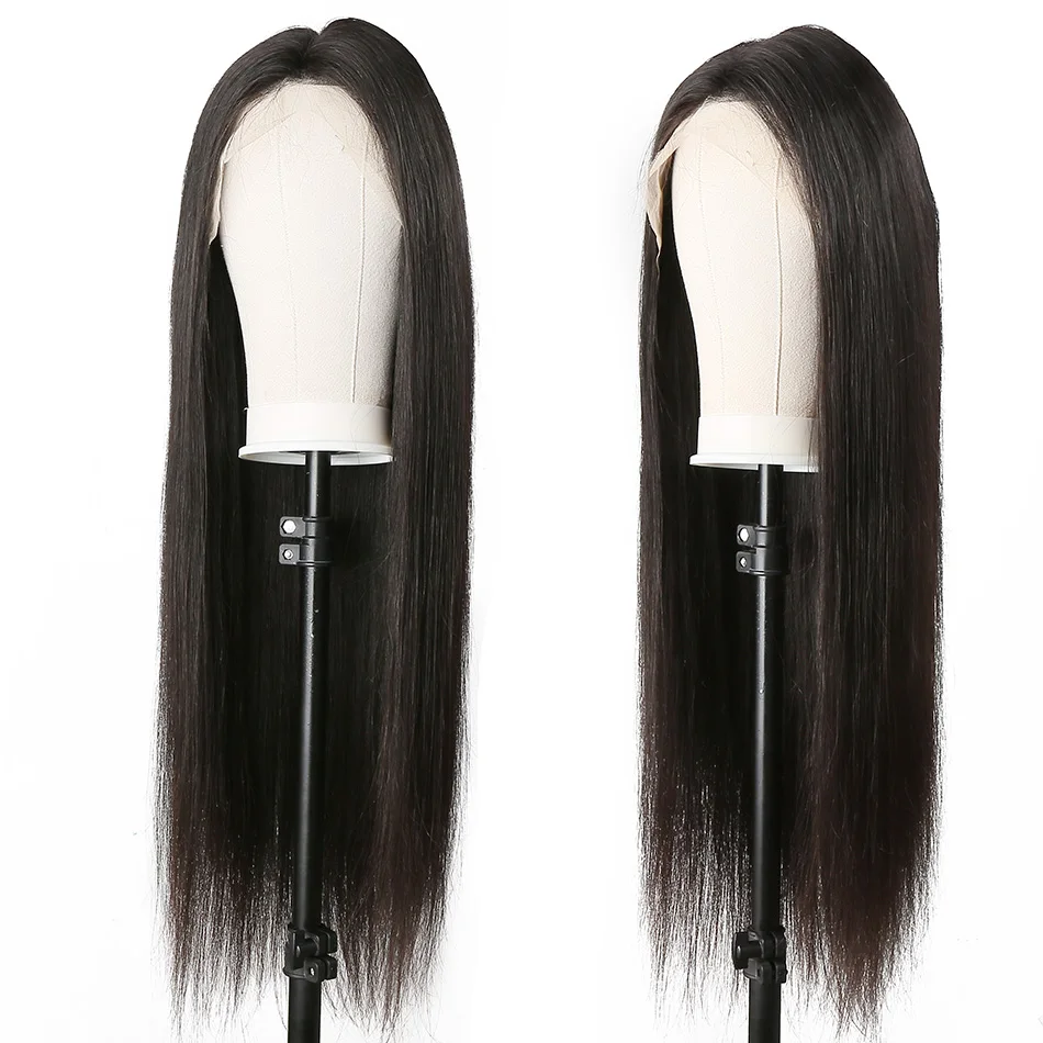 Rosabeauty бразильские HD прозрачные 13x6 Glueless кружевные передние человеческие волосы парики предварительно сорванные для черных женщин 28 30 дюймов фронтальный парик