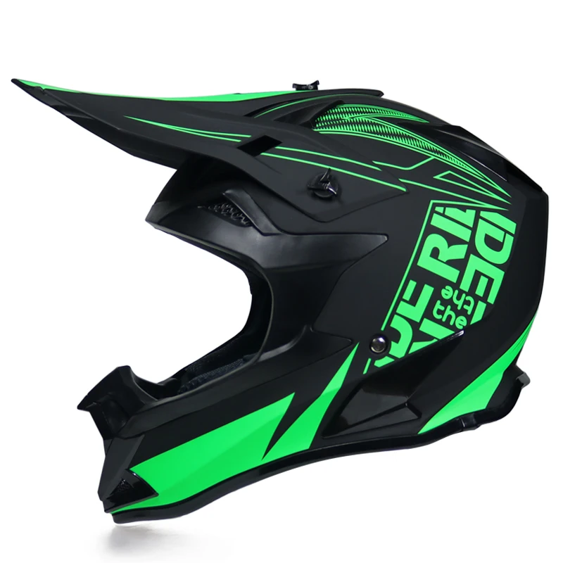 Шаблон мотоциклетный шлем для гонок ATV мотокросса шлем для взрослых Безопасность бездорожья Capacete Экстремальные спортивные товары DOT утвержден - Цвет: 6a