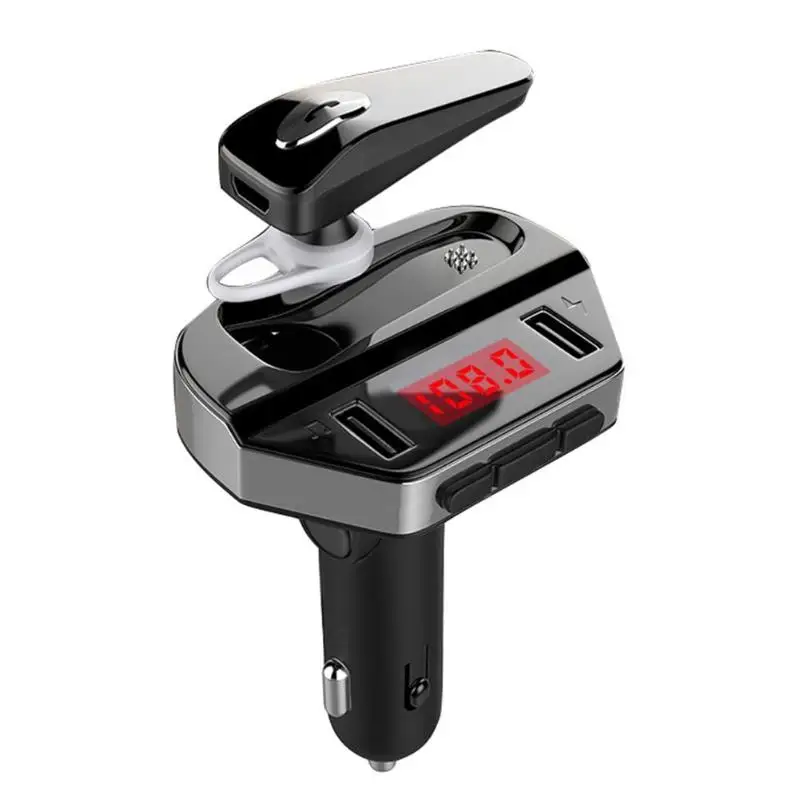 Горячая продажа Автомобильное зарядное устройство fm-передатчик Bluetooth двойной USB