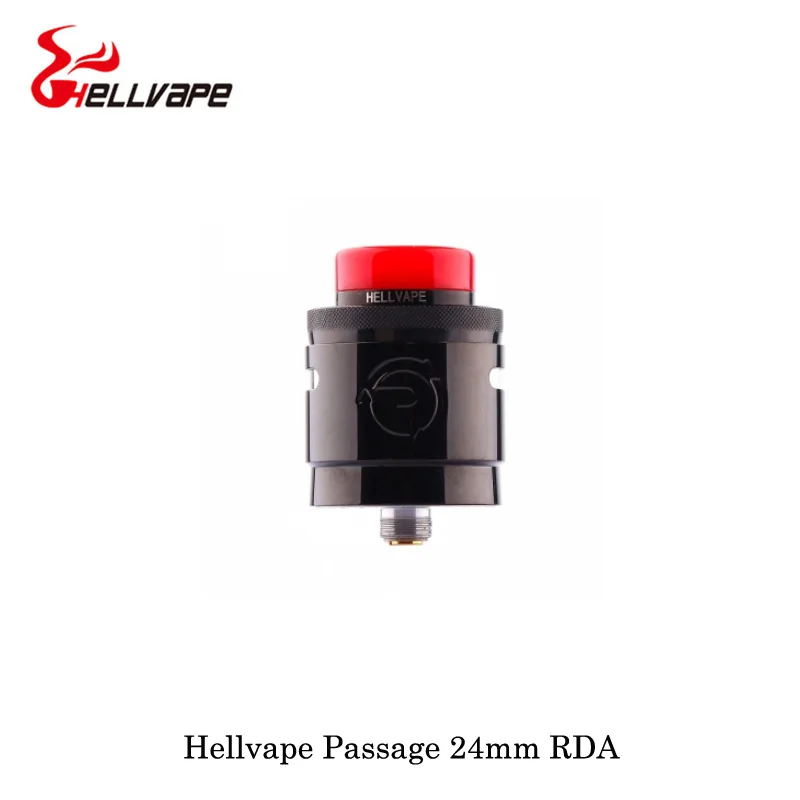 Электронная сигарета Hellvape Passage 24 мм RDA 810 Кобра капельная насадка двойная катушка