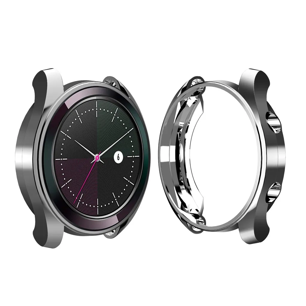 Ouhaobin ТПУ тонкий защитный чехол для смарт-часов для huawei Watch GT 42 мм чехол рамка оболочка умные часы аксессуары 830#2