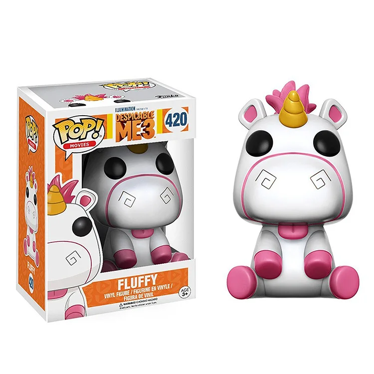 Funko pop Гадкий я 3 Миньоны Турист Джерри пушистый Кайл Турист Дейв Виниловая фигурка игрушки
