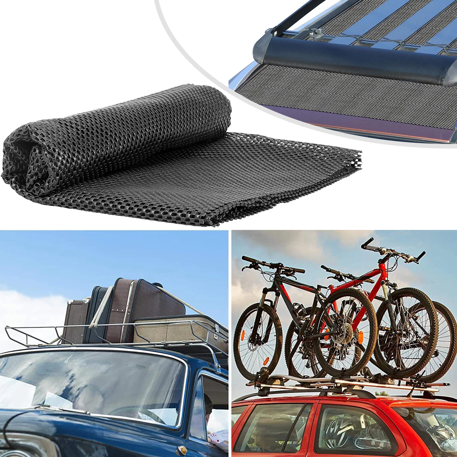 Roof Cargo Bag Protective Mat for Protection 47"x35" Car Roof Padding