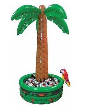 

New Hawaii Series Large Inflatable Coconut Palm Tree Drinks Party Decorations Cooler Ice Bucket Sandbeach Recreation Kids Toys