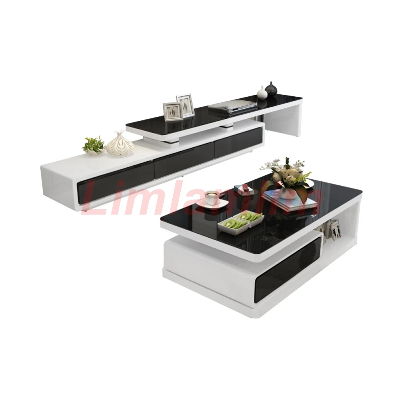 Linlamlim coffee table basse de salon Aparador sideboard buffet eat edge ark tv stand meubles tv monitor stand mueble cabinet