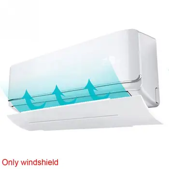 

Cover Retractable Temperature Control Wind Deflector Hanging Easy Install Indoor Anti Direct Blowing Air Conditioner Shield