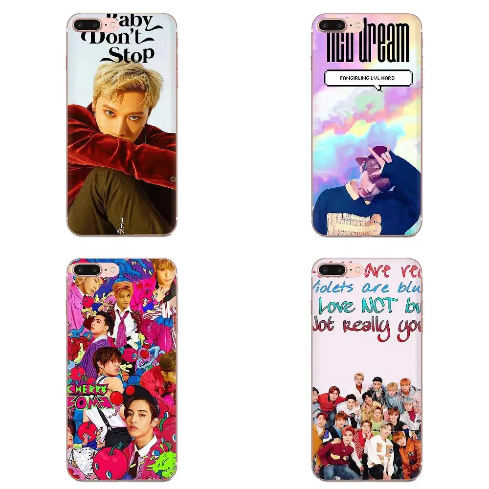 Nct 127 Kpop мальчик группа для sony Xperia Z Z1 Z2 Z3 Z4 Z5 compact Mini M2 M4 M5 T3 E3 E5 XA XA1 XZ Премиум мягкий