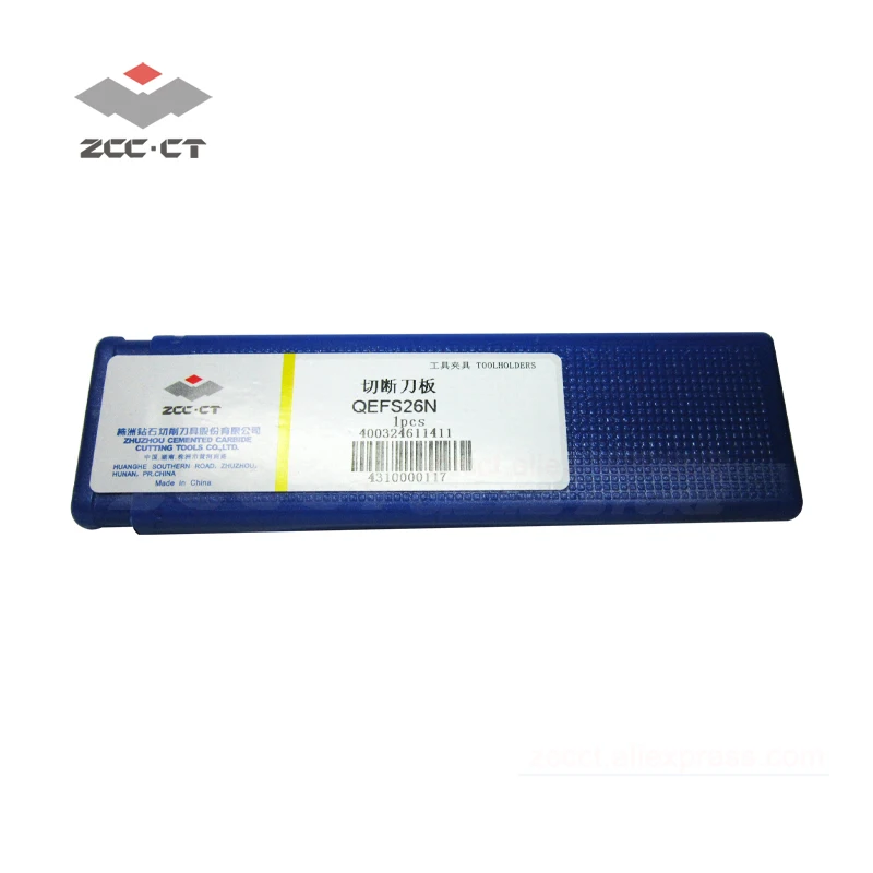 1 шт. QEFS26N оригинальный ZCC лезвие для внешней обработки 26*110 SMGB326|Держатель инструментов| |