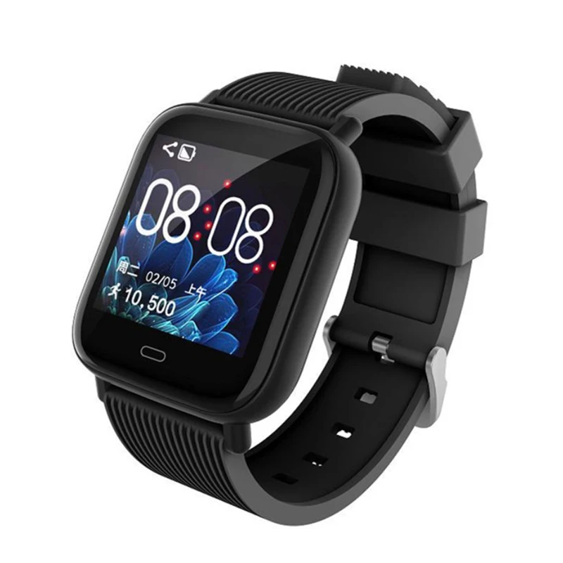 

2019 men and women smart watch 1.3 inch smart sports watch IP67 large screen waterproof heart rate monitor replaceable strap