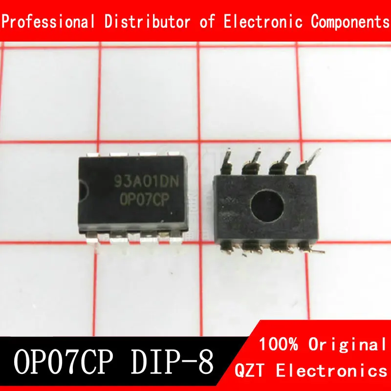 10 Pz Op07Cp Dip8 Op07 Dip Dip-8 Ic Nuovo E Originale