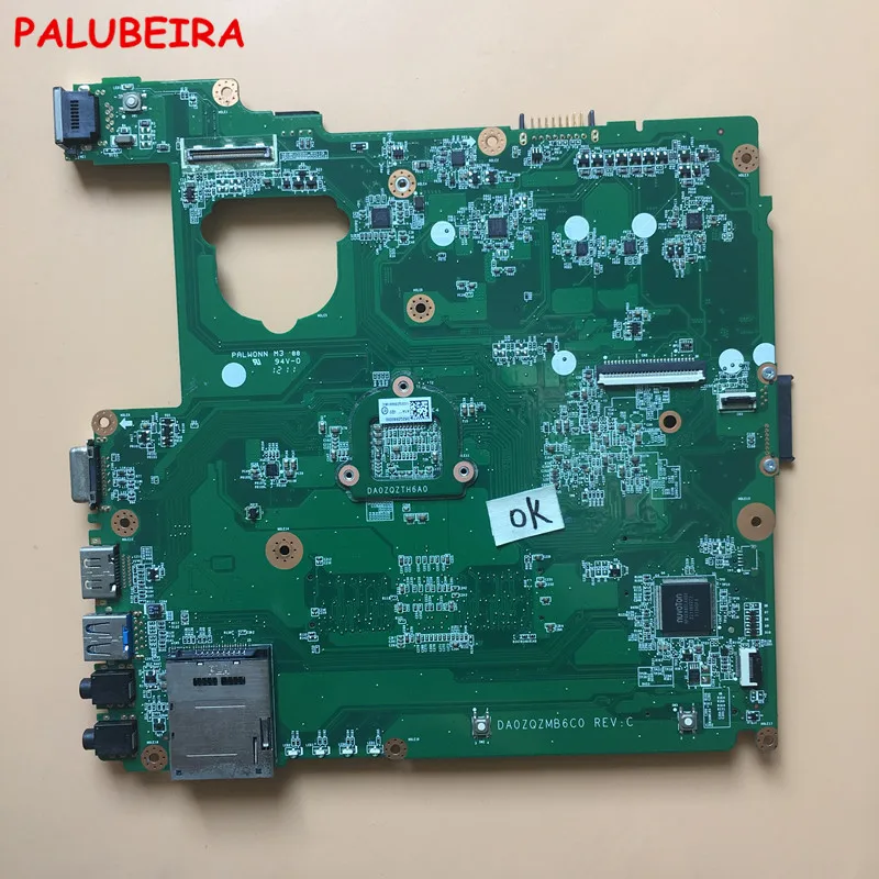 PALUBEIRA для acer aspire E1-421 Материнская плата ноутбука DA0ZQZMB6C0 NBM0Z11001 основная плата DDR3 с процессор на плате