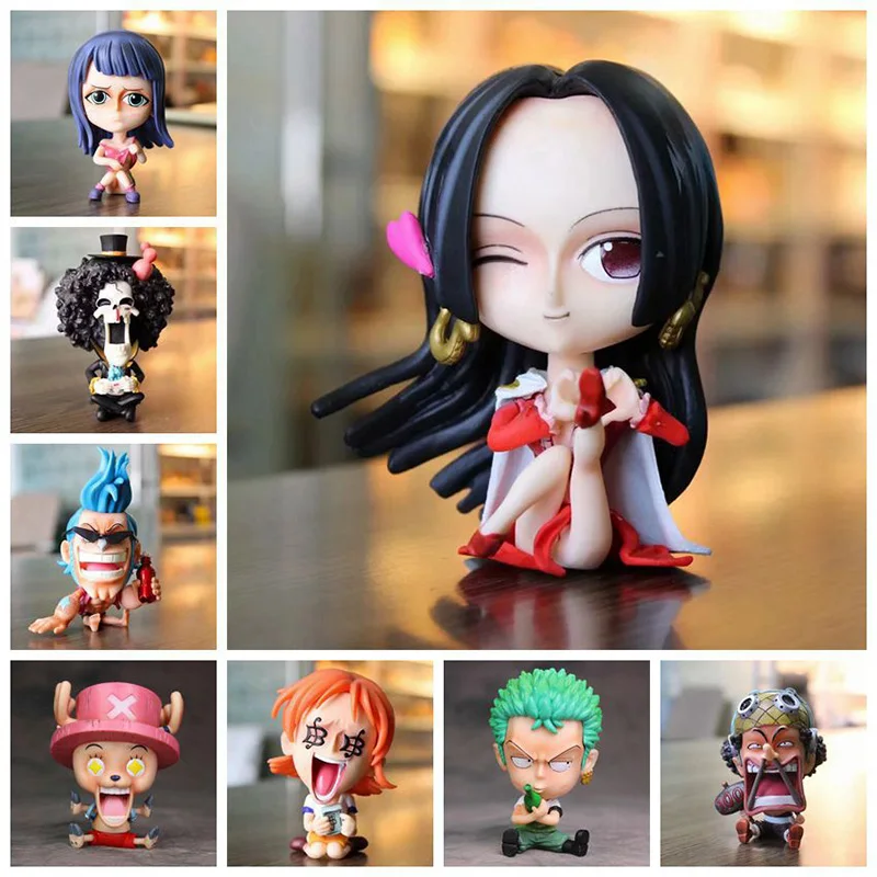 Высота каблука 10 см Одна деталь Donquixote Doflamingo Джинбей Marshall D Научите Boa Хэнкок ПВХ