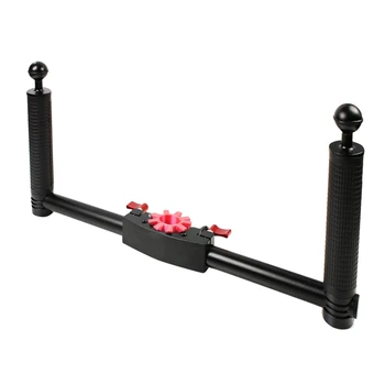 

Dual Handle Handheld Grip Aluminum Alloy Camera Stabilizer for DJI RONIN-S for MOZA/ZhiYun/FeiyuTech Handheld Gimbal