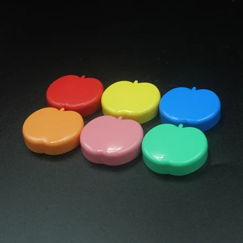 

Neodymium magnetic sticker strong permanent fridge push pin magnet.apple shape colorfull plastic shell dia is 20MM 20pcs/lot