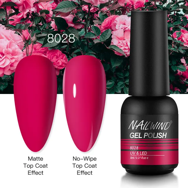 Nailwind Gel Nail Polish 8ml Semi Permanent Varnish Nail Art All for Manicure Need UV LED lamp Base Top coat Nails Gel Polish NE118028