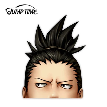

Jump Time Shikamaru Sasori Naruto Sasuke Anime Peeking Sticker Window Car Vinyl Decal art