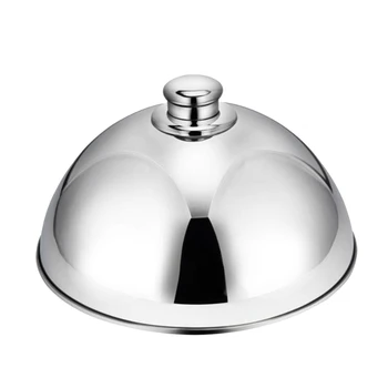 

Stainless Steel Food Cover Cloche Plate Platter ed Cover Serving Dish