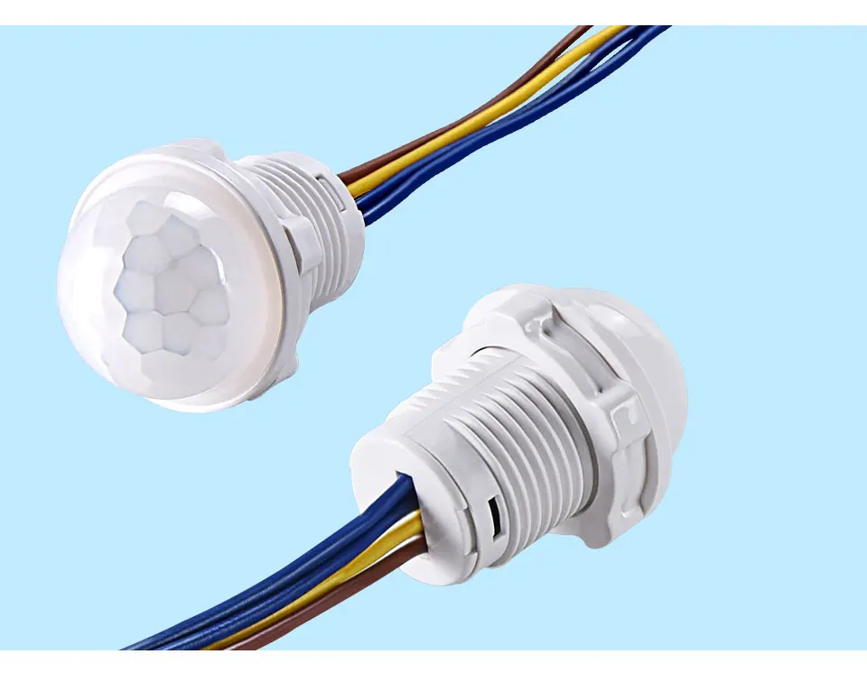 Mini Closet PIR Sensor Detector Smart Switch 110V 220V LED PIR Infrared Motion Sensor Detection Automatic Sensor Light Switch (21)