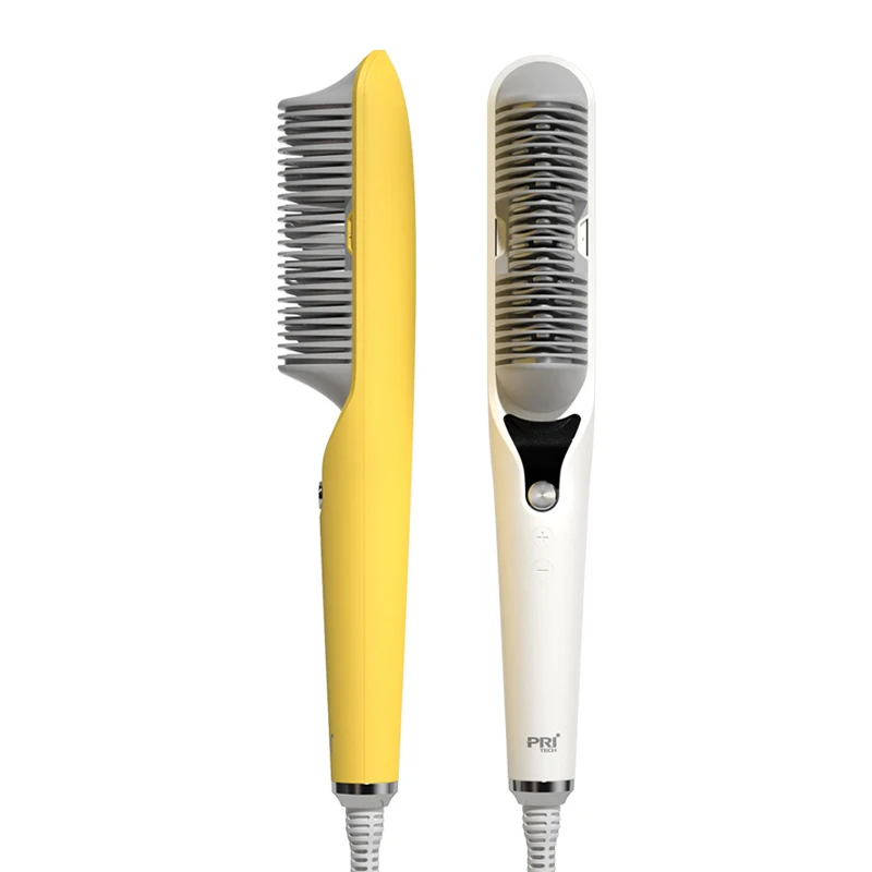 YOUPIN Pritech Hot Comb Hair Straightener Flat Irons Straightening Brush Heating Comb Hair Straight Styler Curler ZF6