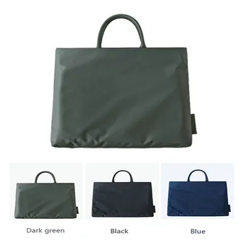 

Nylon Cloth Bag Simple Business Briefcase Male Laptop Bag Sleeve Professional Female OL Portable File Bag for MacBook 13 Por