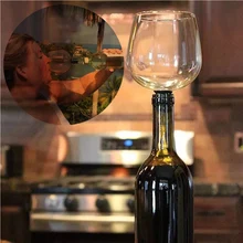 260 мл красное вино пиво бокал для шампанского стакан с силиконовым уплотнением прямое питье от бутылки Хрустальное стекло es коктейль питейная посуда кружки