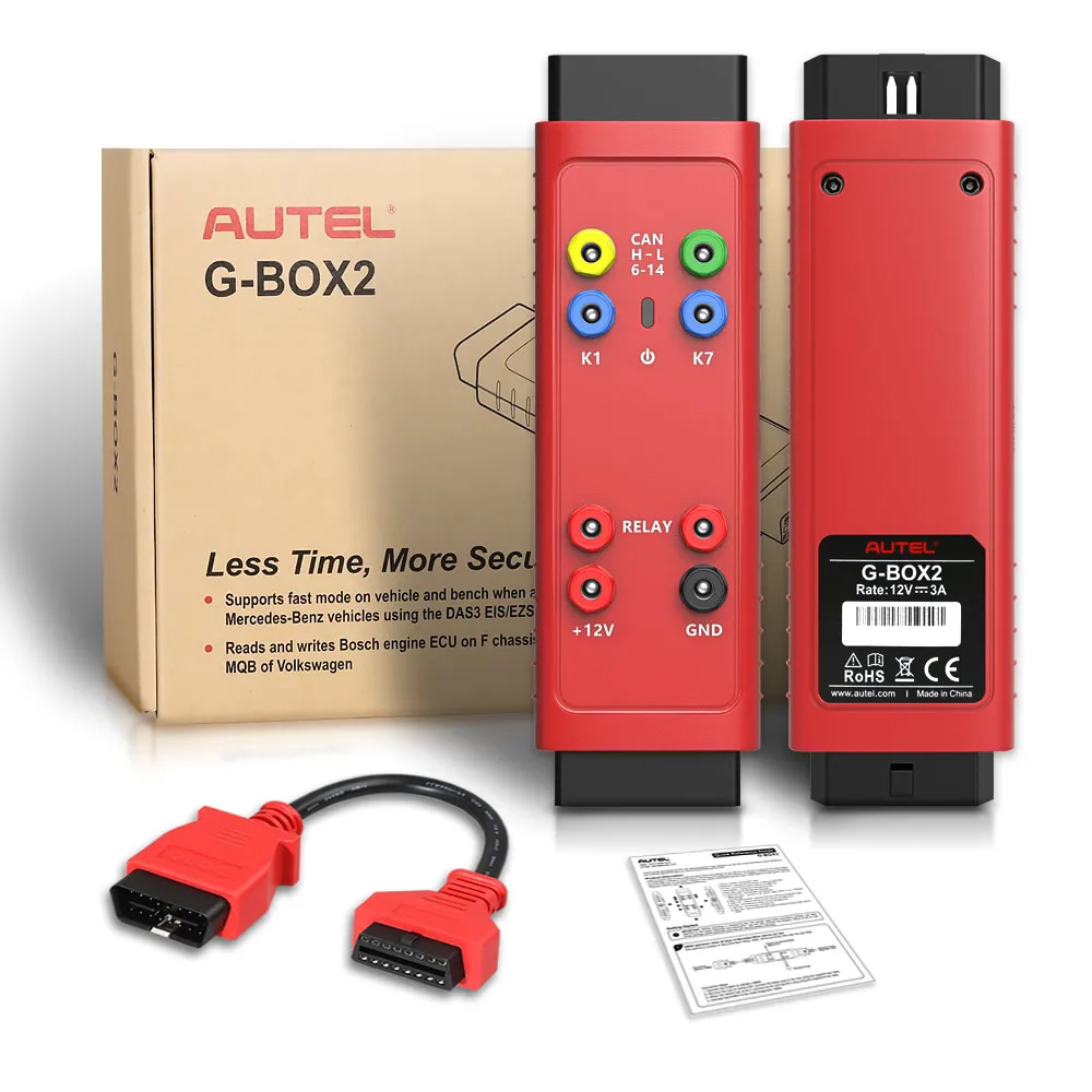 AUTEL G BOX2 инструмент для Mercedes Benz все ключи утеряны ECU считыватель f класса работать с