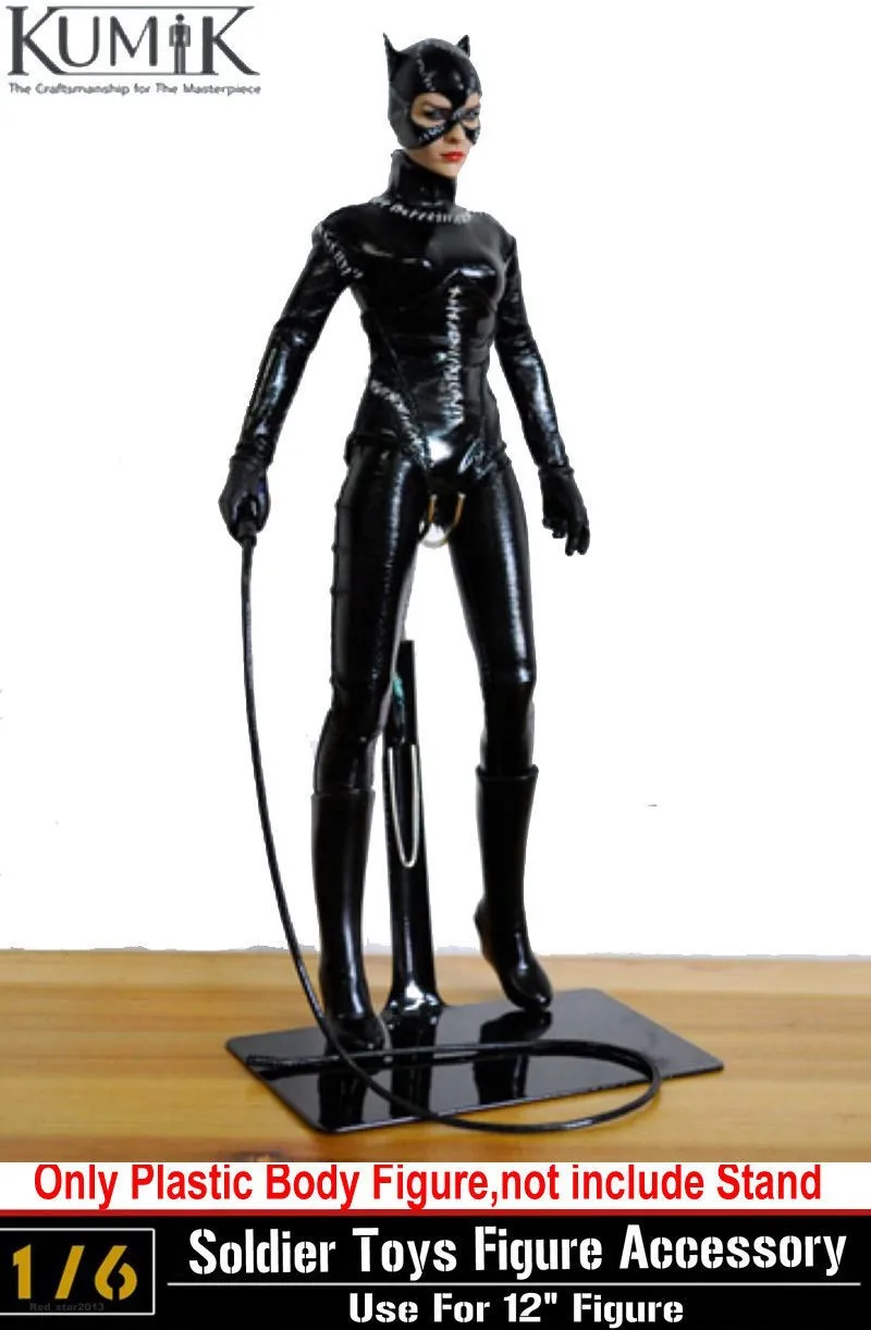 Горячая Распродажа Kumik KMF022 1/6 Custom CG CY девушка женщина Catwomans Бэтмен 1989