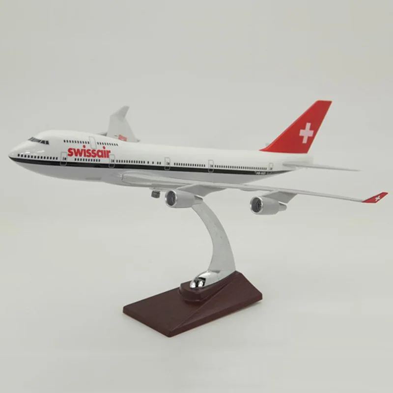 40 см 1/150 весы Boeing B747-800 модель игрушка "самолет" самолет литой под давлением пластиковый сплав самолет шасси для displaycollective подарок