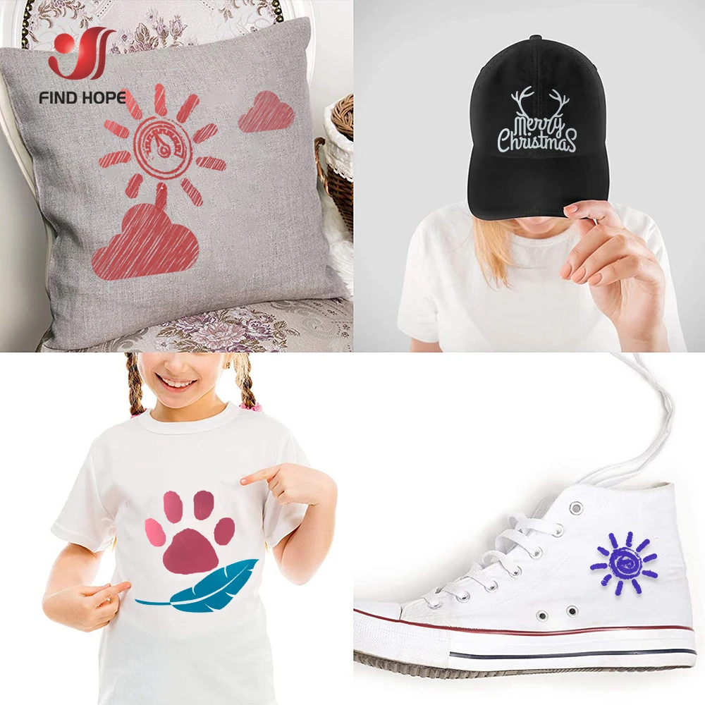 Shiny Heat Transfer Vinyl Film Iron On HTV Tshirt Textiles Heat Press Craft Cutter cut Film Clothing Bag DIY Multcolor DIY