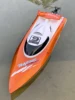 Medium RC Watercraft Feilun FT009 WL912 Remote Control Boat W/1500mah Battery 4WD 2.4G Fast 35km/h For Boys Hobby  On Lake Sea 6