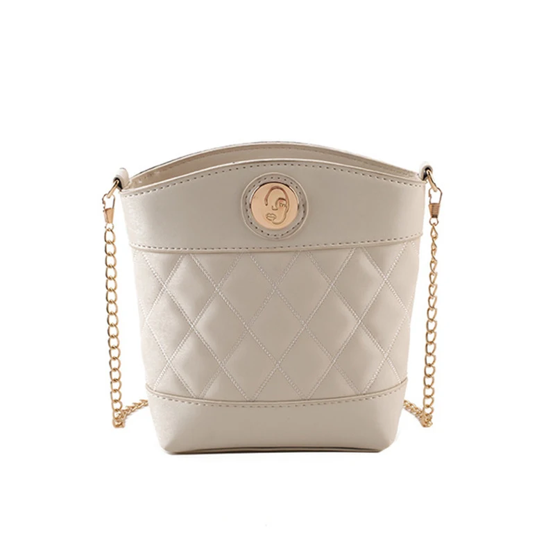 

Summer small bag 2020 new shoulder chain messenger bucket bag leather Handbags for Women's new hit Vintage Female handbags