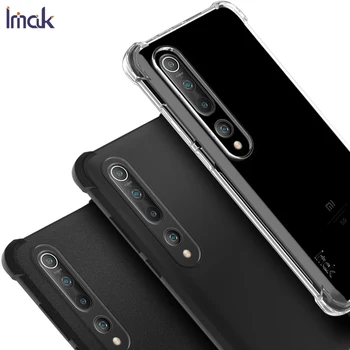

For Xiaomi mi 10 pro Case IMAK Fitted Case For Xiaomi mi 10 mi 10 pro Anti-dropping airbag protection Cover Soft TPU Cover