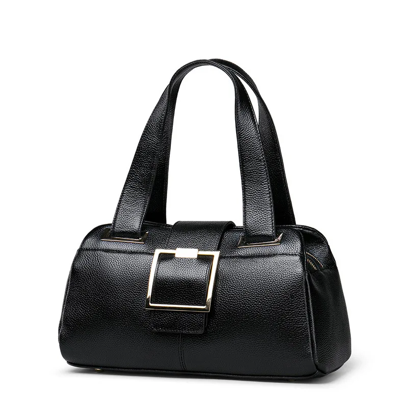 

SOURCE Autumn And Winter Fashion Genuine Leather Single-shoulder Bag for Women Full-grain Leather Japanese Korean Casual Bag Han