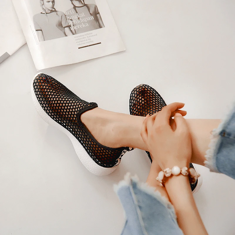 Women Sandals Comfortable Sandals Hot Season Female Sandals 2025 Mesh Breathable Women Shoes Fashion Sports Shoes Soft Comfortable Women Zapatos De Mujer