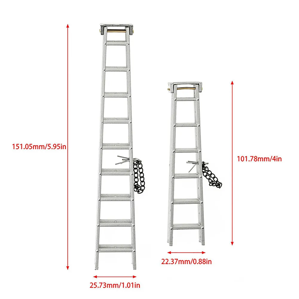 

Simulation Decoration Plastic Ladder for 1/10 Axial SCX10 90046 RC4WD D90 TRX4 Defender G63 RC Car Accessories Toy
