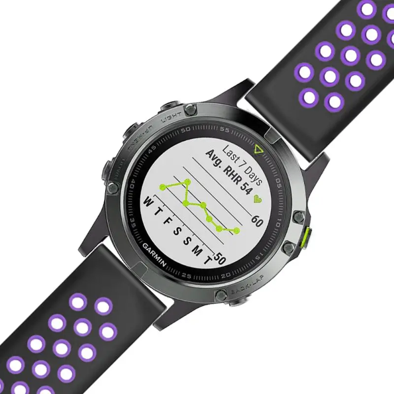 1 шт. силиконовый ремешок для часов быстросъемный браслет для Garmin Fenix 5/5 Plus/6/6Pro комплект