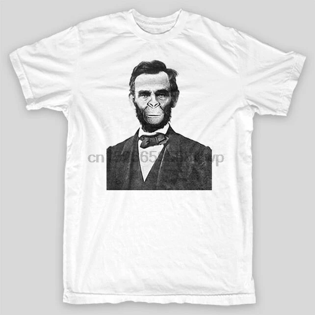 APE LINCOLN планета обезьяны Авраам Линкольн Rise Heston футболки Размеры S-5X | Мужская