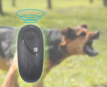 

Ultrasonic Dog Training Repeller Control Trainer Device Dogs Anti-barking Stop Bark Deterrents Pet Training Device