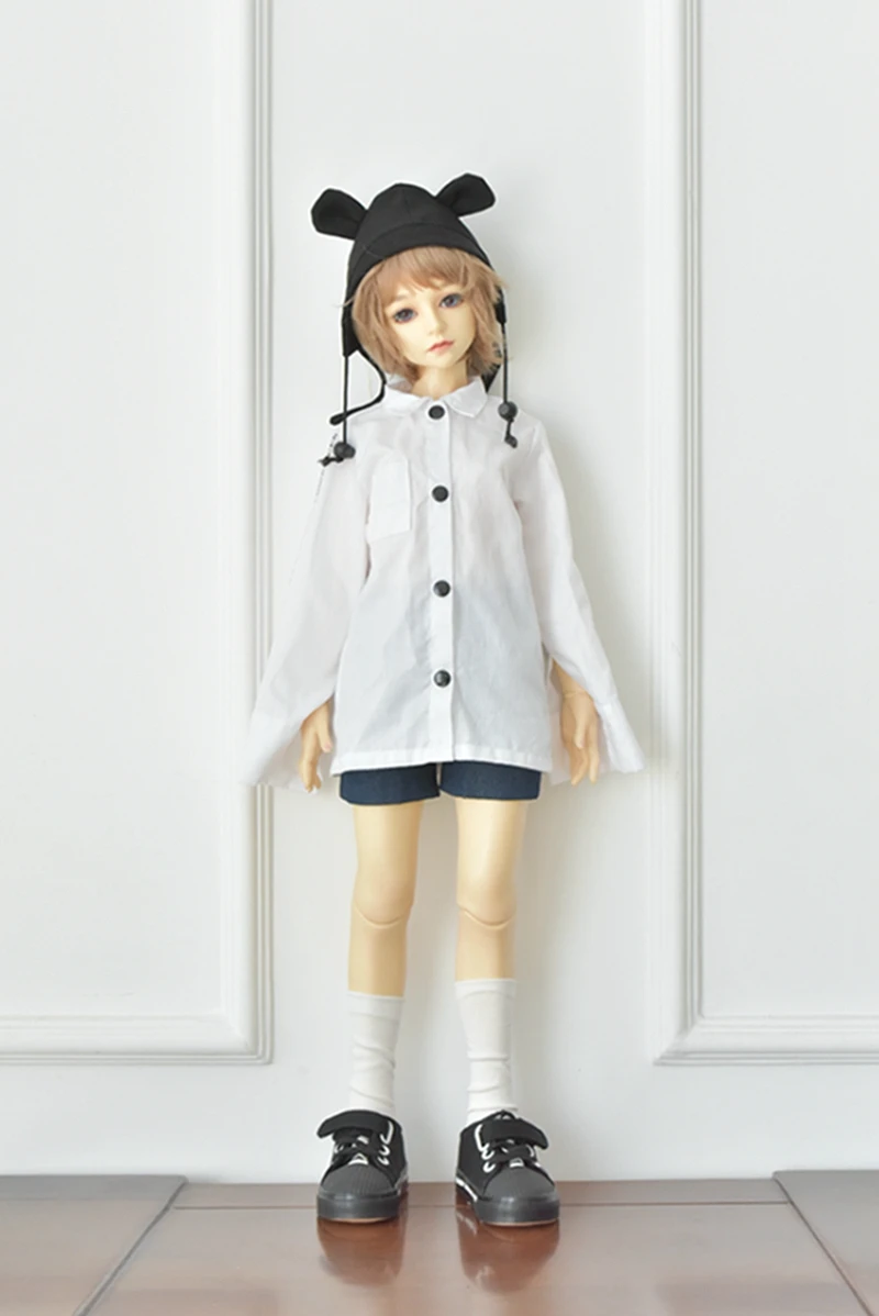 Кукольная одежда модная длинная рубашка 1/3 1/4 1/6 BJD SD мягкого плюша; аксессуары для куклы игрушка для детей платье ручной работы Одежда для куклы, ежедневная Костюмы игрушки