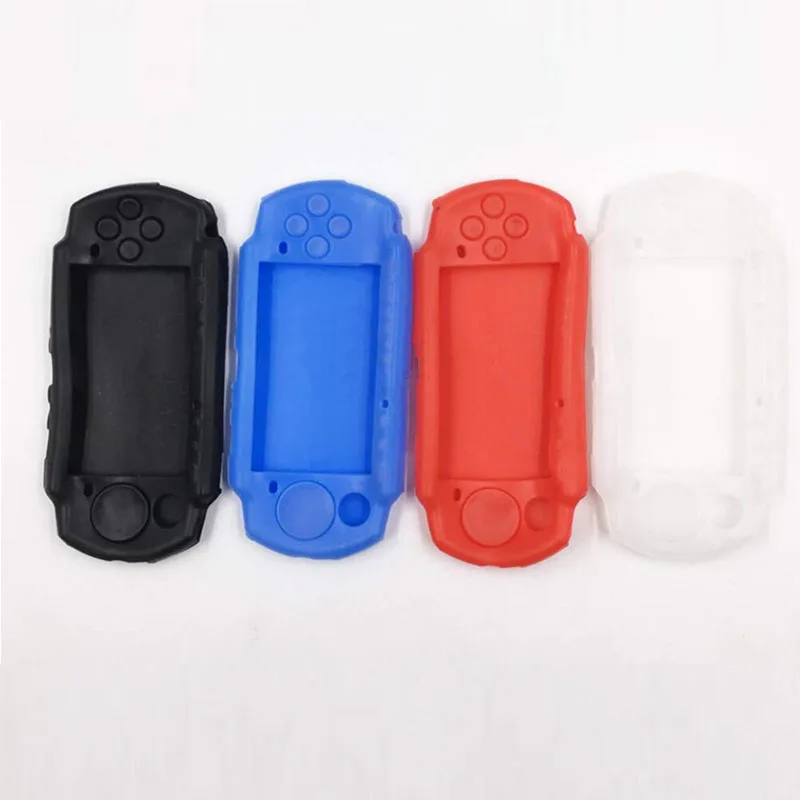 

Silicone Soft Protective Cover Shell for Sony PlayStation Portable PSP 1000 1004 1008 Console PSP1000 Body Protector Skin Case