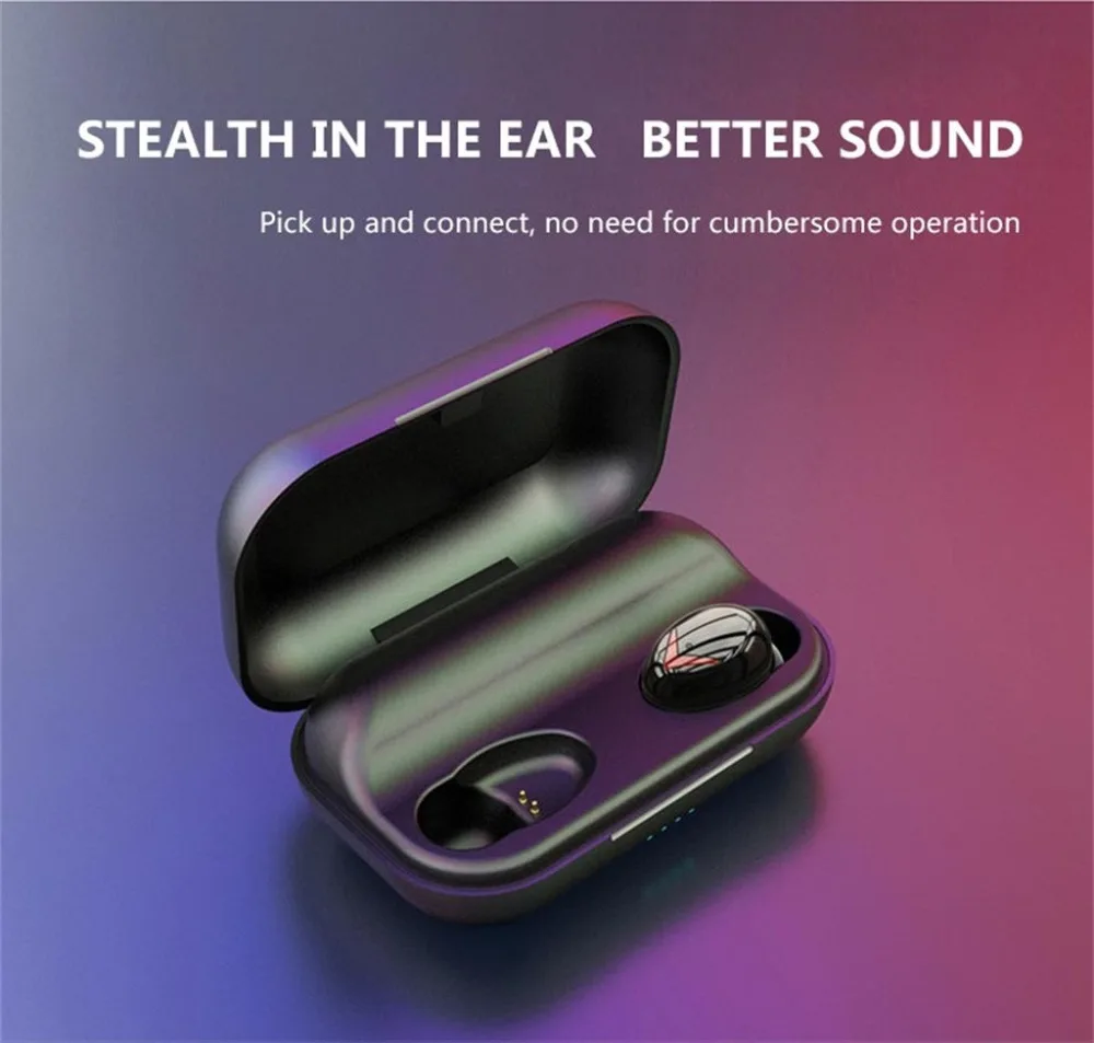 A8 беспроводные наушники Bluetooth спортивные TWS наушники-капельки со стерео с зарядным устройством Fone De Ouvido 40SEP25