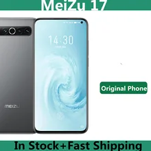 Original Meizu 17 5G Mobile Phone Snapdragon 865 Octa Core Android 10.0 6." 2340x1080 90hz 64.0MP 30W Mcharge Screen Fingerprint