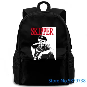 

YuanKe Zhang Gilligans Island Skipper Retro TV Show women men backpack laptop travel school adult student