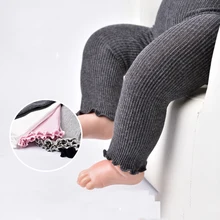 95% cotton high quality Baby casual Boys girls leggings kids children leggings pantyhose knitted strip novelty Pants