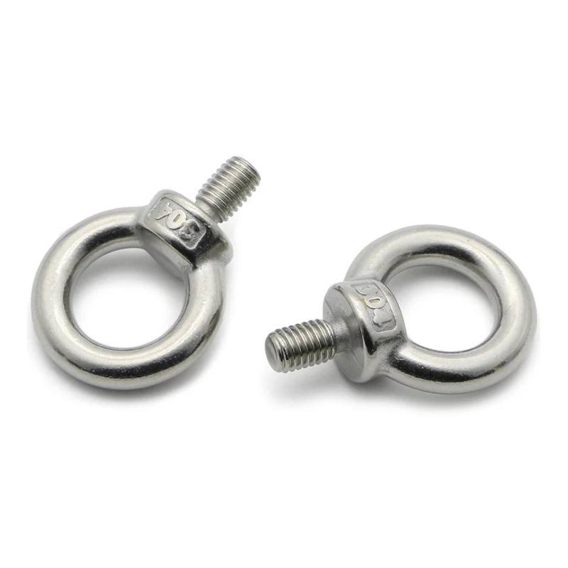 Color : Lifting Eye Screws, Size : 2pcs M5 Strong and Sturdy Lifting Eye Nuts/Screw Ring Eyebolt Ring Hooking Nut Screws M3 M4 M5 M6 M8 M10 M12 304 Stainless Steel Easy to use and Store 