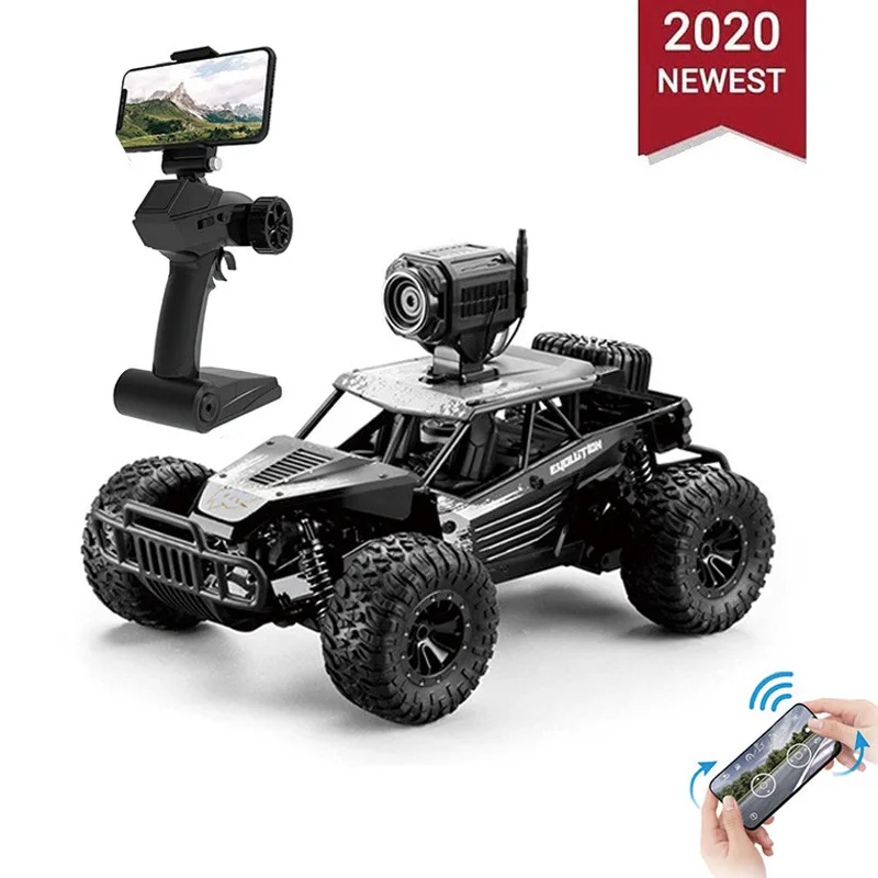 RC Car 2WD 2.4GHz climbing Remote Control with 720P HD FPV Camera 1/16 Scale Off-Road Truck | Игрушки и хобби