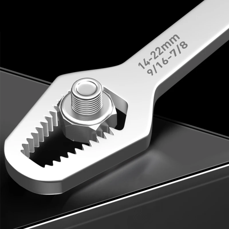 Universal Wrench Double Sided Wrench 822mm Ratchet Spanner For Bicycle