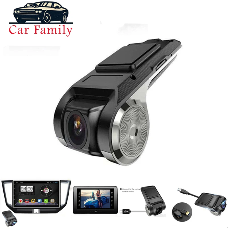 Автомобильный семейный ADAS HD USB DVR камера для Android автомобильный DVD проигрыватель