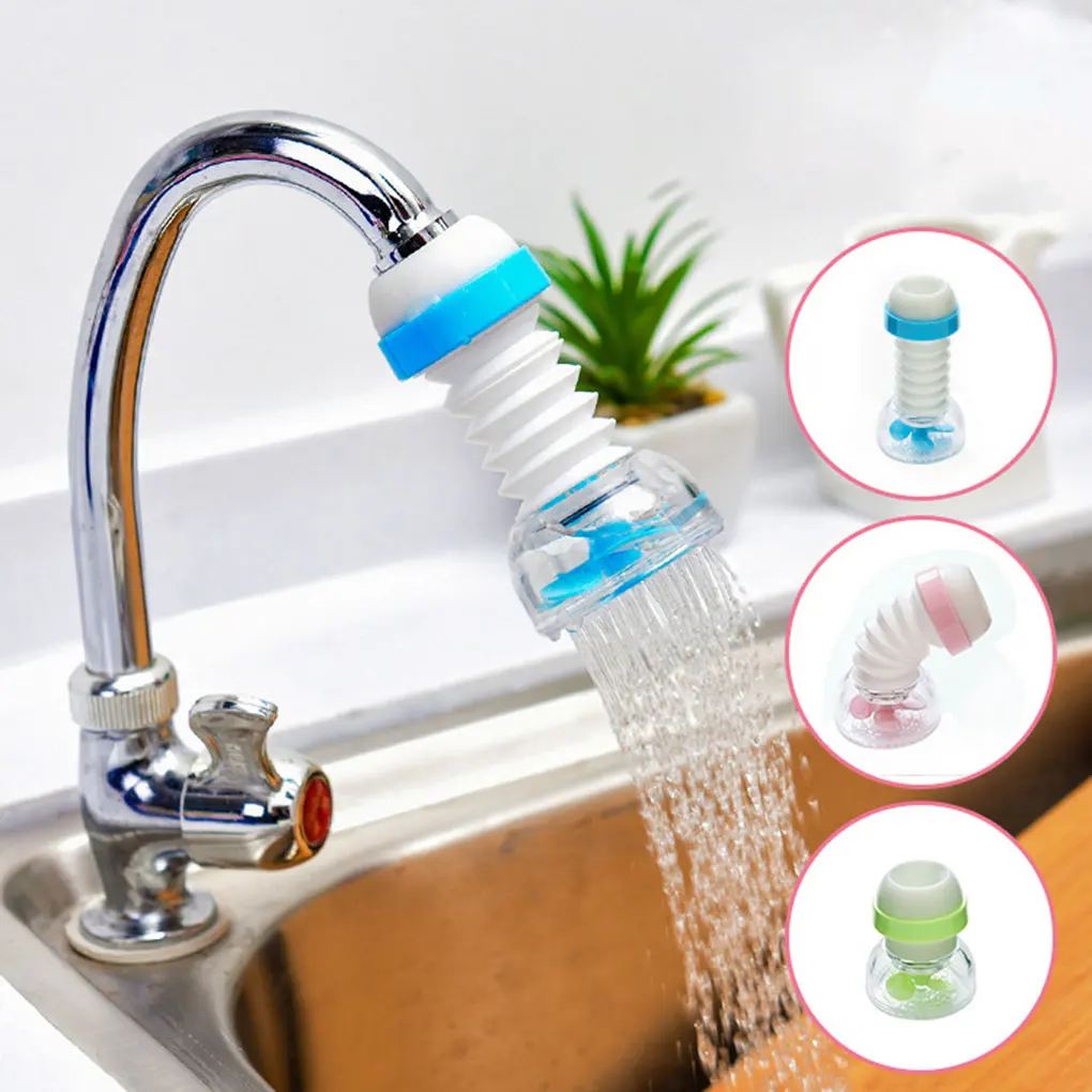 Adjustable Faucet Extender Filter Water Splashproof Faucet Bendable Water Tap Water Saving